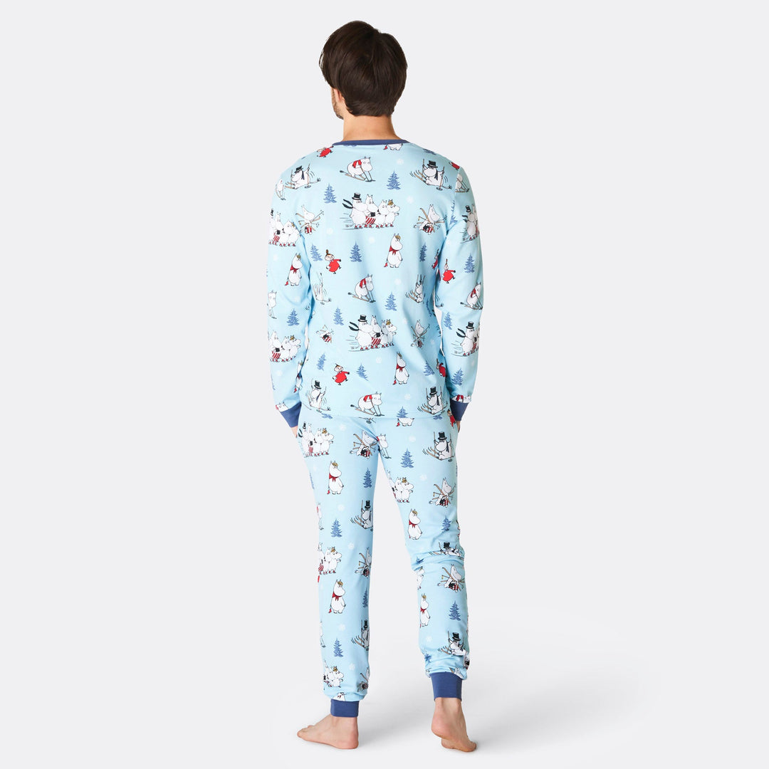 Men's Blue Moomin Christmas Pyjamas