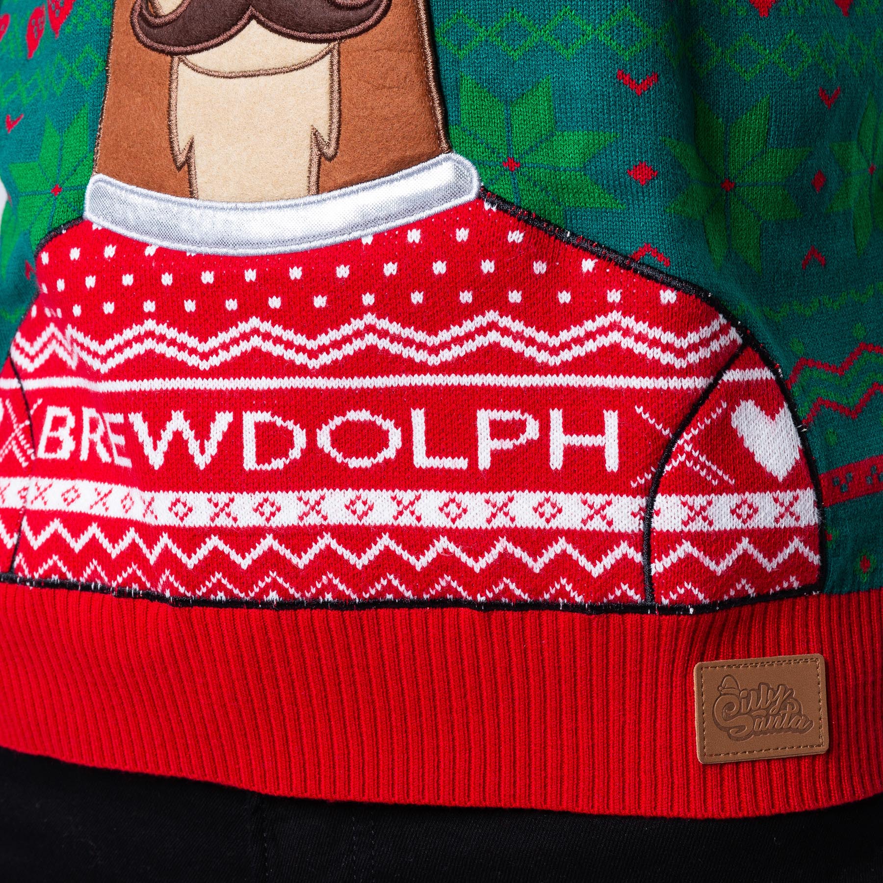 Men s Brewdolph Christmas Sweater Europe s largest selection SillySanta