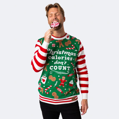 Men's Christmas Calories Christmas Sweater