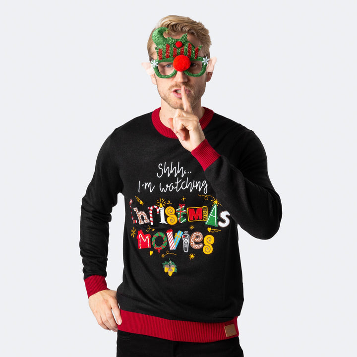 Men's Christmas Movies Christmas Sweater