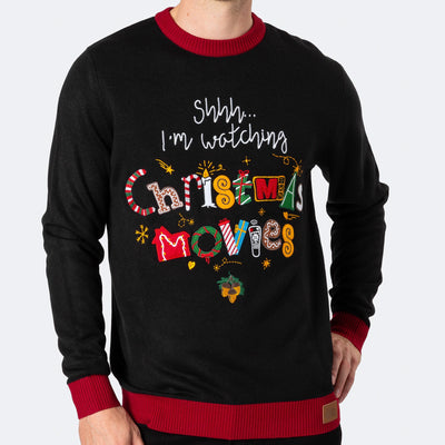 Men's Christmas Movies Christmas Sweater