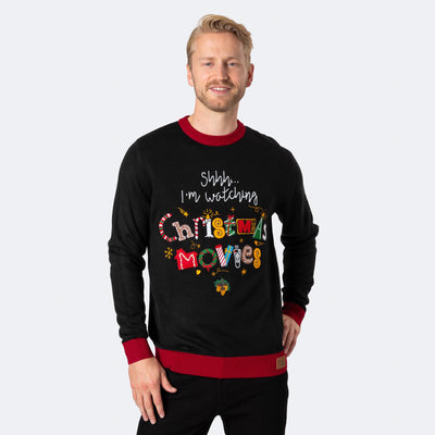 Men's Christmas Movies Christmas Sweater