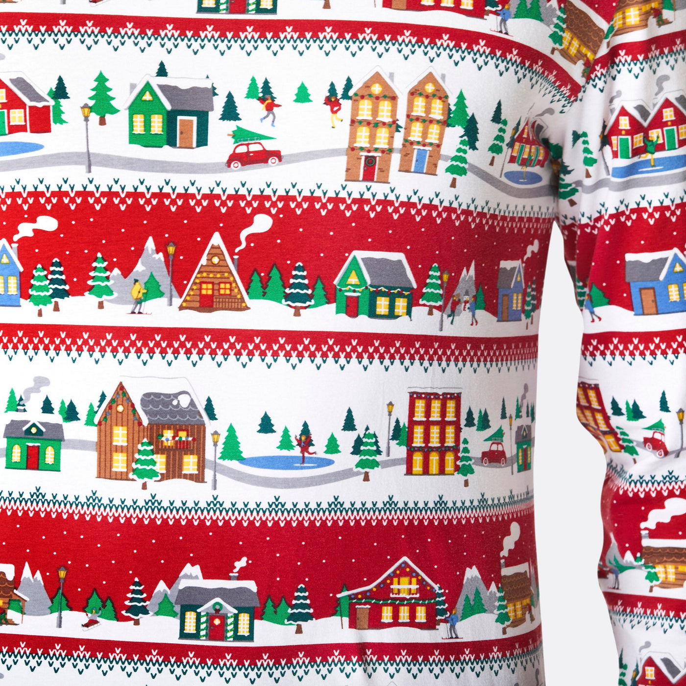 Men's Christmas Scene Christmas Pyjamas