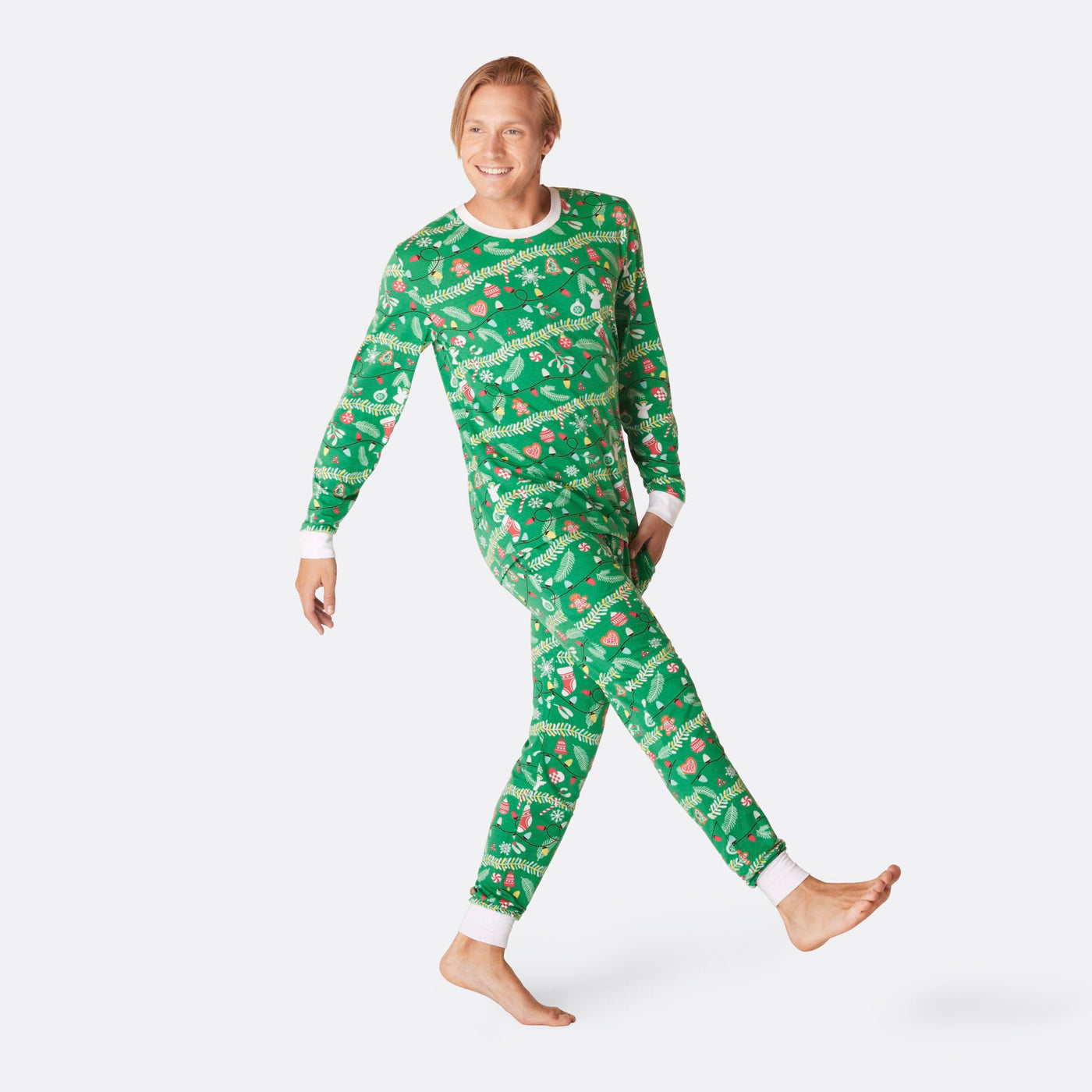 Men's Christmas Tree Christmas Pyjamas