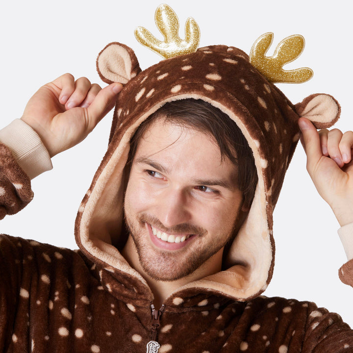 Men's Deer Onesie