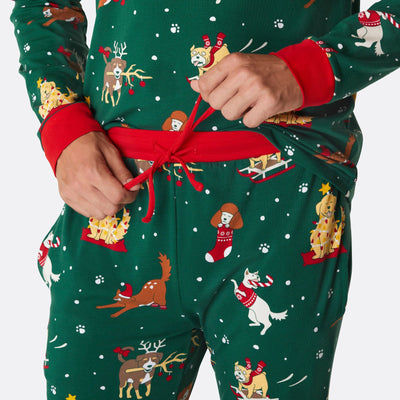Men's Dog Christmas Pyjamas