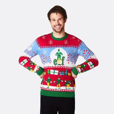 Men's Elf Christmas Sweater
