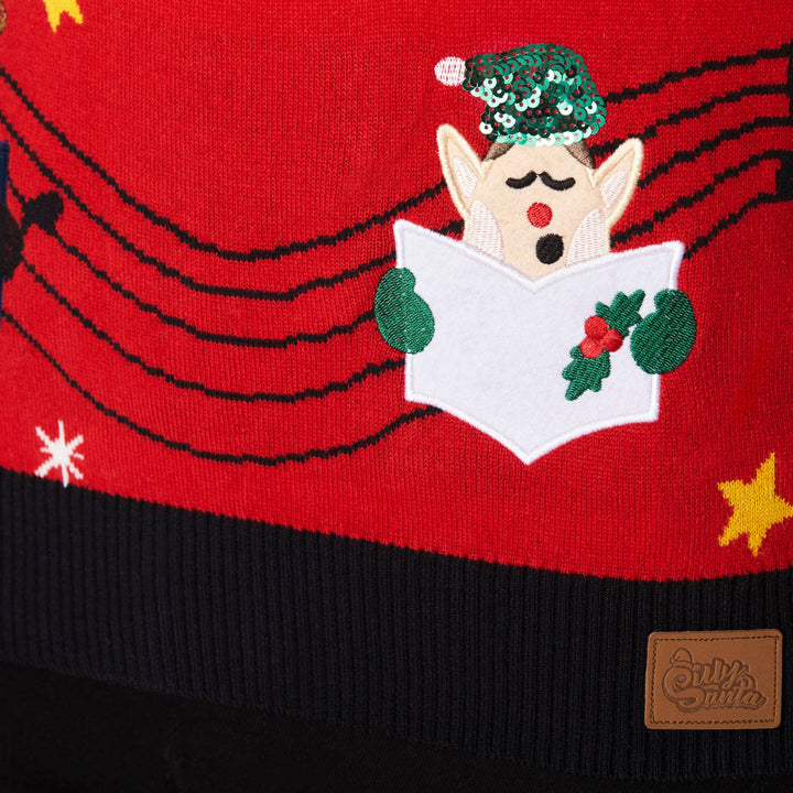 Men's Fa-la-la Christmas Waistcoast