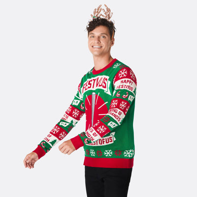 Men's Festivus Christmas Sweater