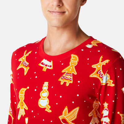 Men's Gingerbread Christmas Pyjamas