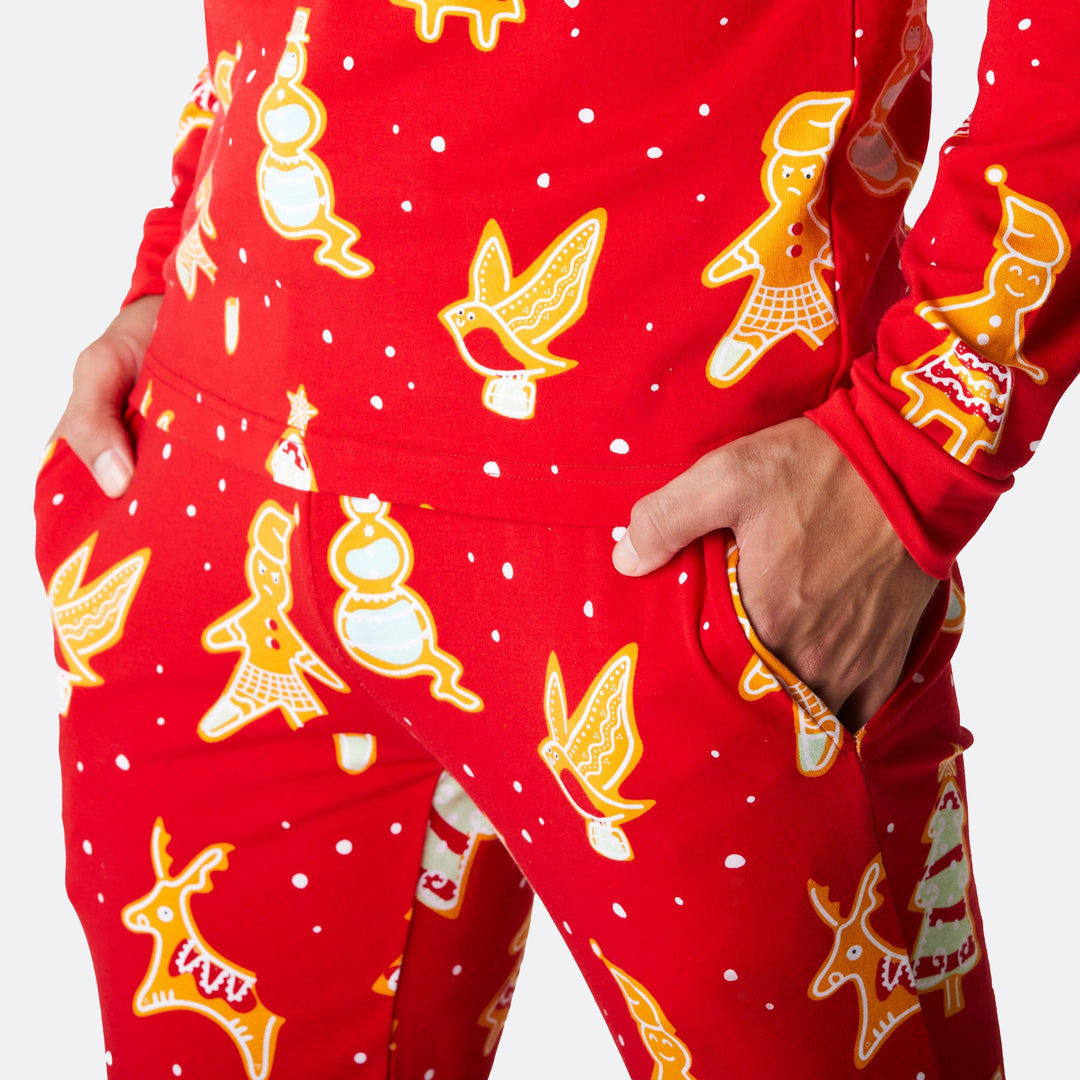Men's Gingerbread Christmas Pyjamas