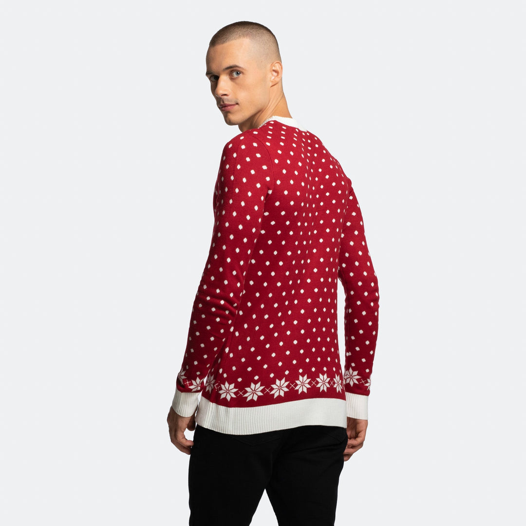 Men's Gingerbread Christmas Sweater