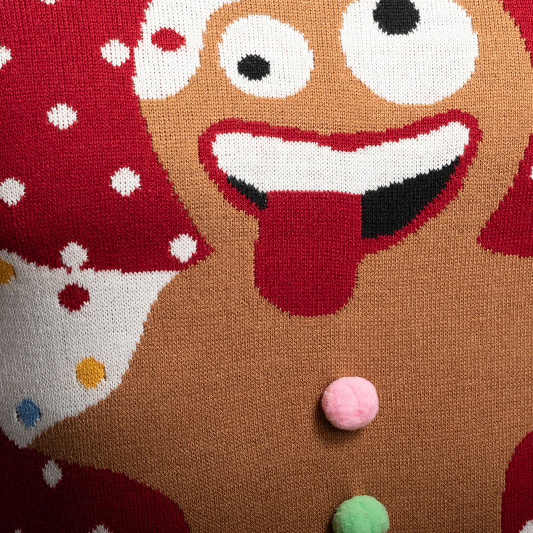 Men's Gingerbread Christmas Sweater