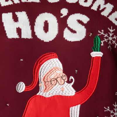 Men's Ho's in This House Christmas Sweater