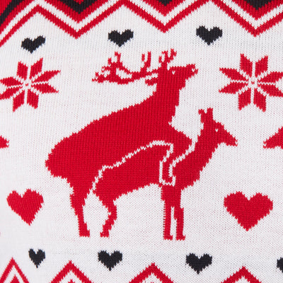 Men's Humping Reindeers Christmas Sweater