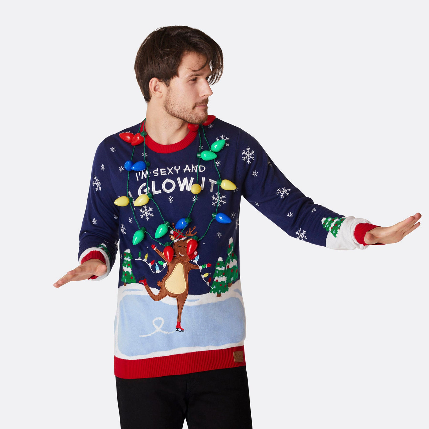 Men's I'm Sexy And I Glow It Christmas Sweater