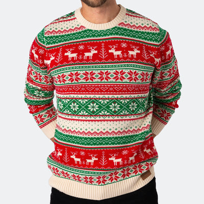 Men's Knitted Christmas Sweater