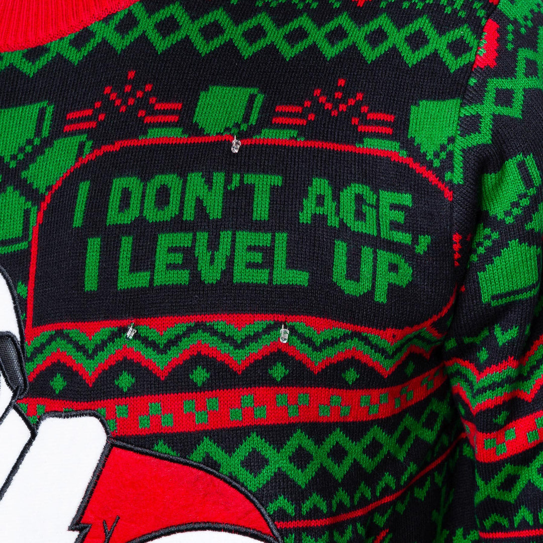 Men's Level Up Christmas Sweater