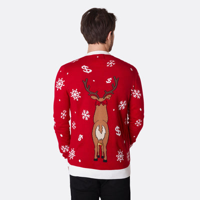 Men's Make it Rein Christmas Sweater