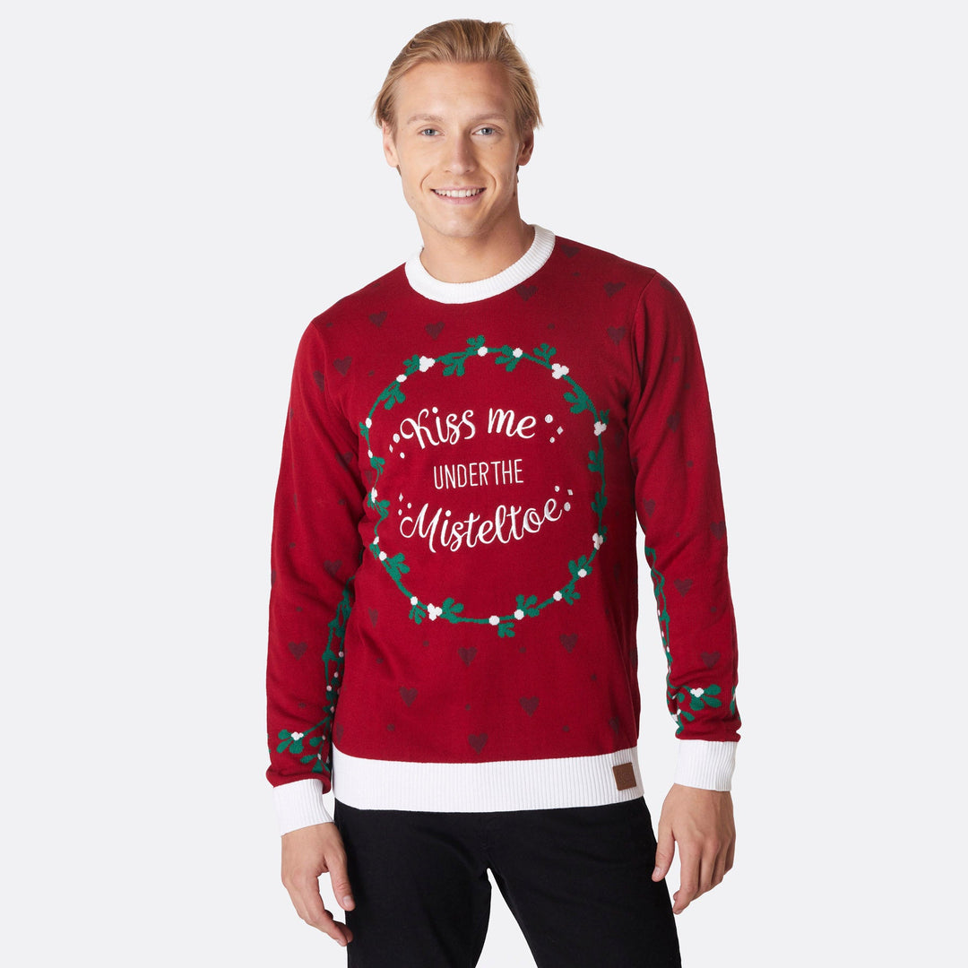 Men's Mistletoe Christmas Sweater