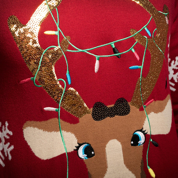 Men's Reindeer Christmas Sweater