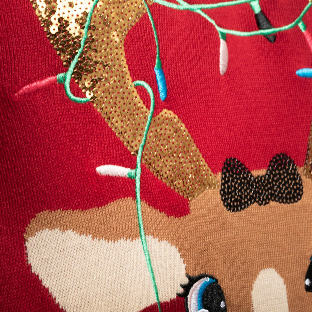 Men's Reindeer Christmas Sweater