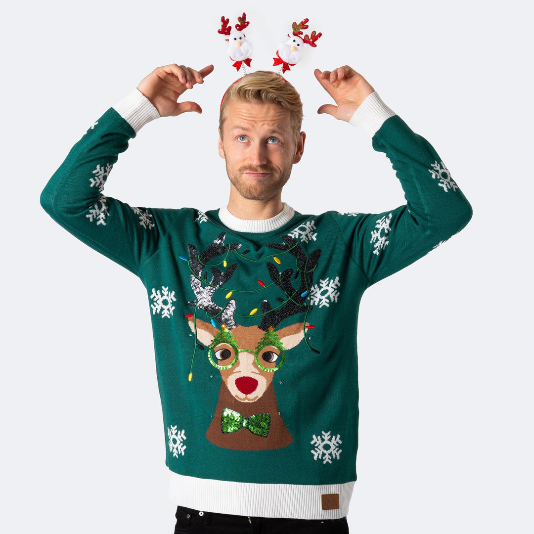 Men's Rudolf Christmas Sweater