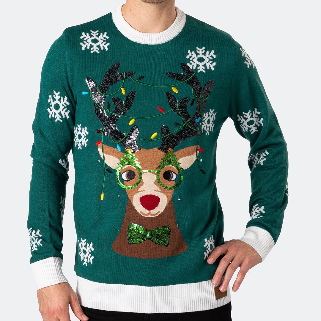 Men's Rudolf Christmas Sweater