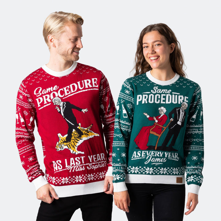 Men's Same Procedure As Last Year Christmas Sweater