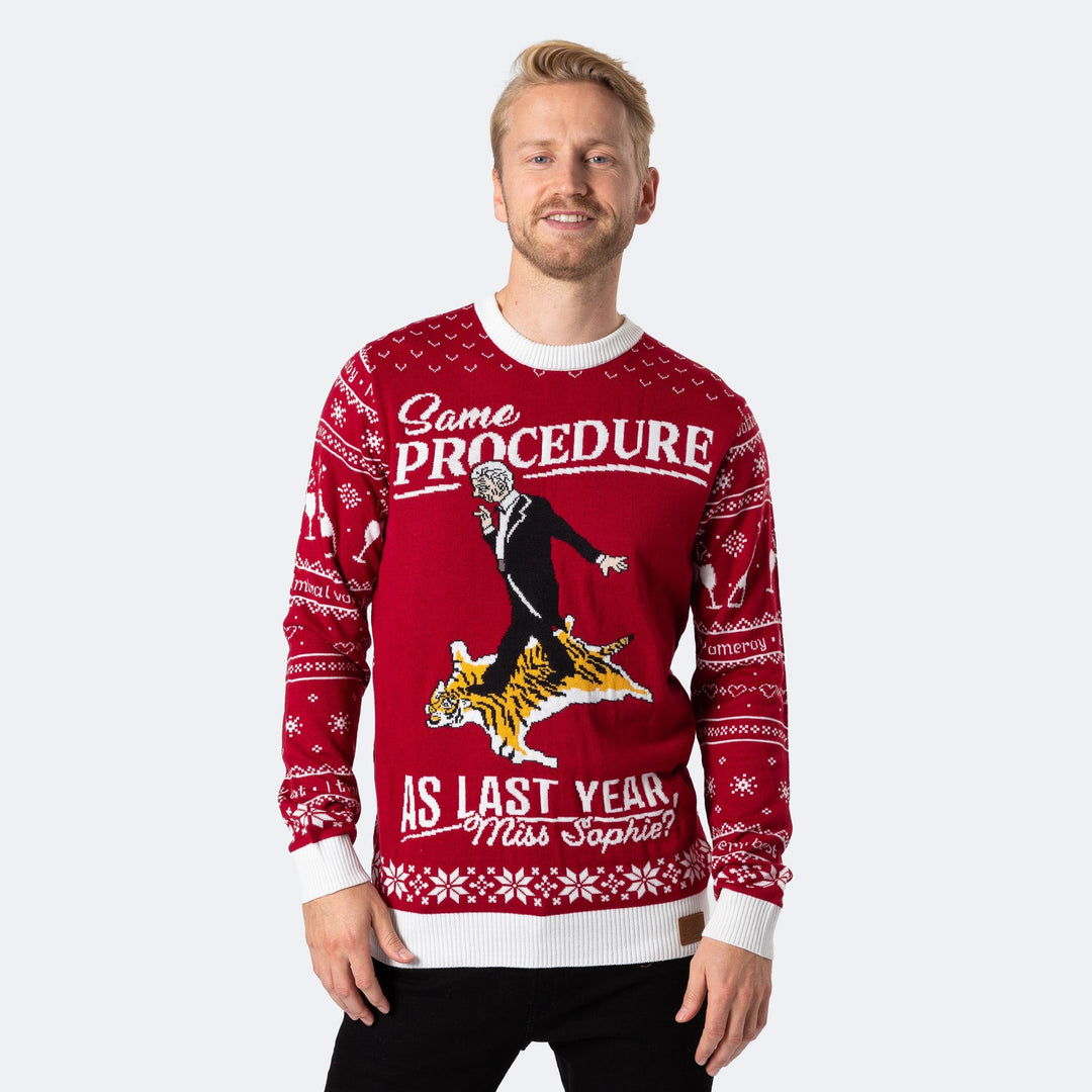 Men's Same Procedure As Last Year Christmas Sweater