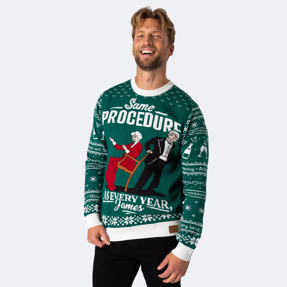 Men's Same Procedure as Every Year Christmas Sweater