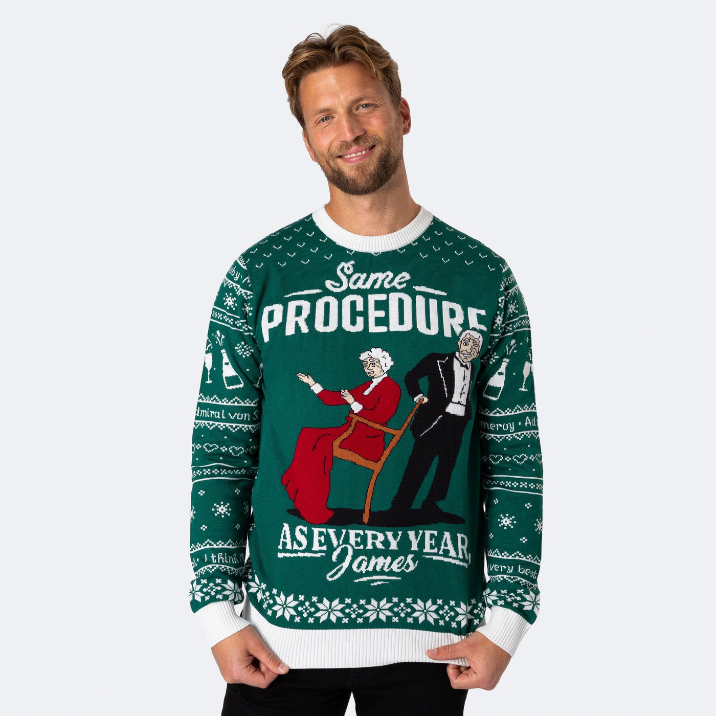 Men's Same Procedure as Every Year Christmas Sweater