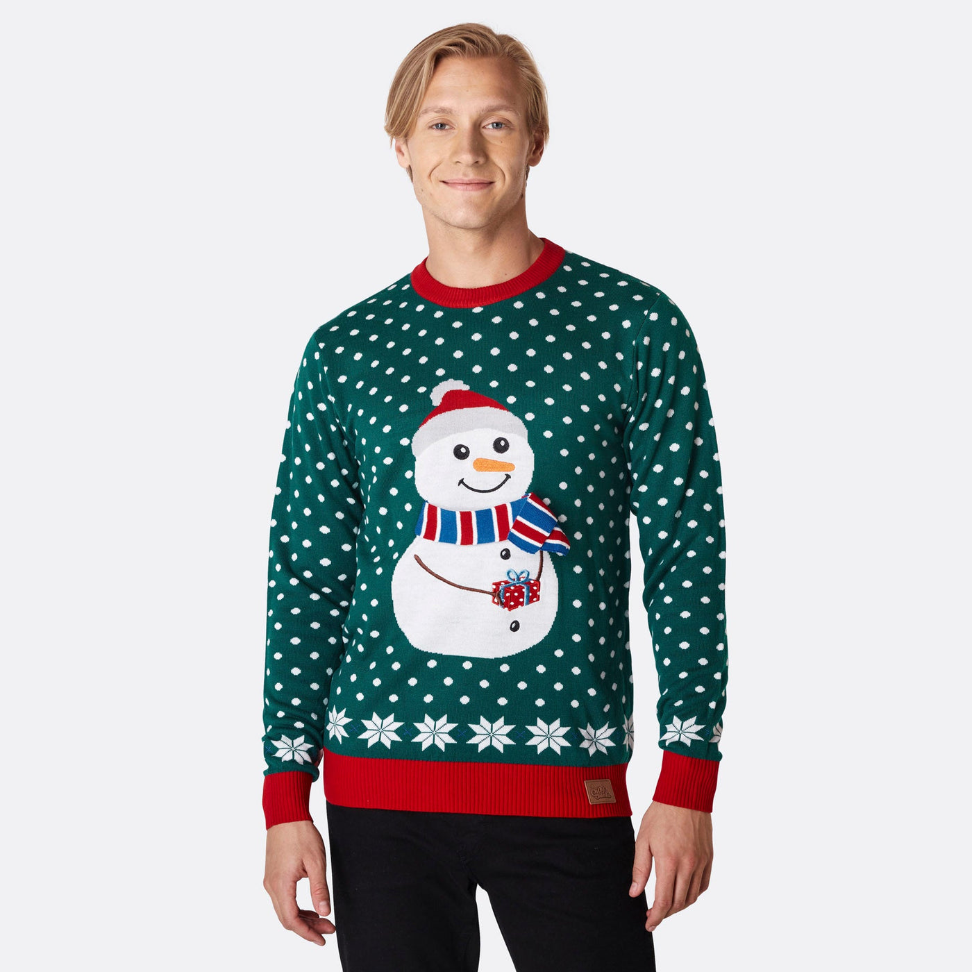 Men's Snowman Christmas Sweater