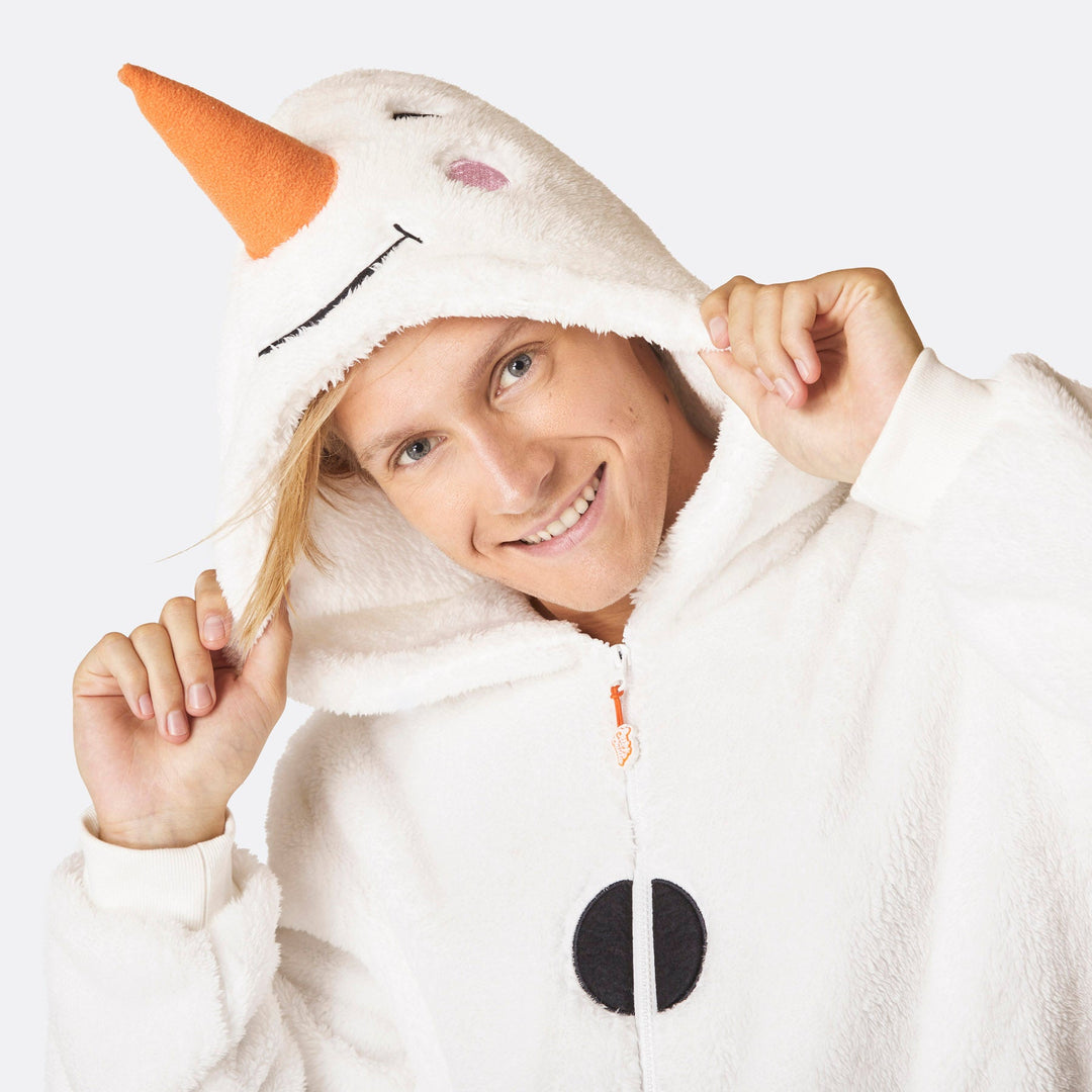 Men's Snowman Onesie