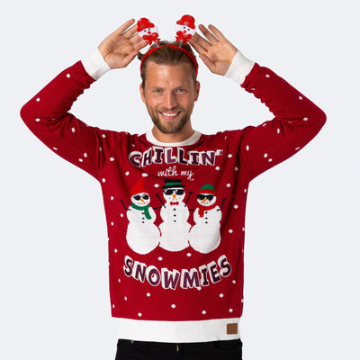 Men's Snowmies Christmas Sweater