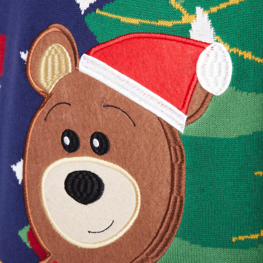 Men's Teddy Bear Christmas Sweater