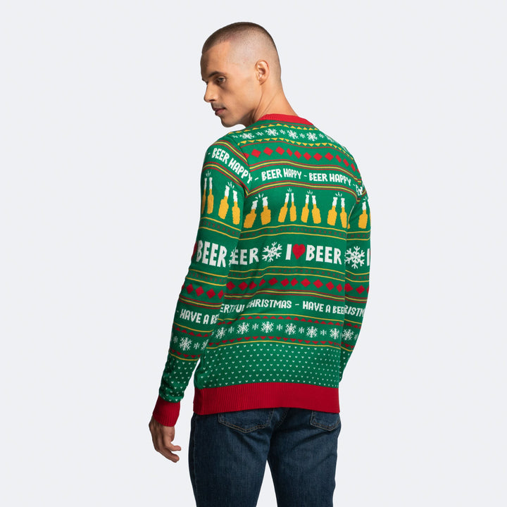 Men's The Most Wonderful Time For A Beer Christmas Sweater