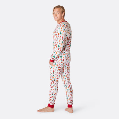 Men's White Christmas Dream Christmas Pyjamas