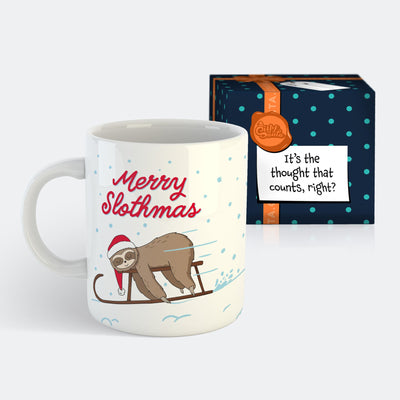 Merry Slothmas Mug