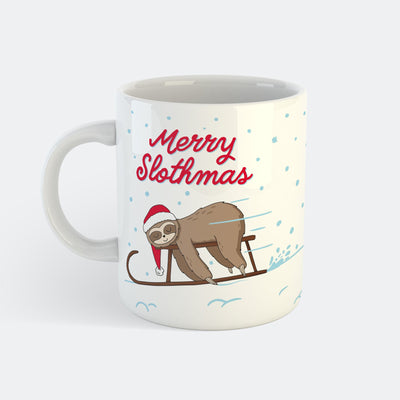 Merry Slothmas Mug