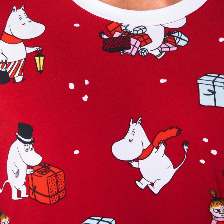 Kids' Red Moomin Christmas Pyjamas