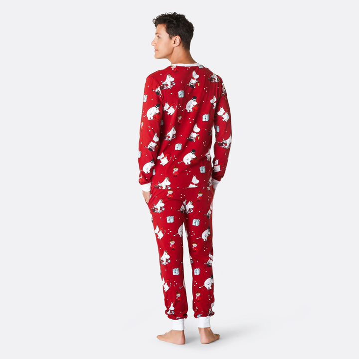 Men's Red Moomin Christmas Pyjamas