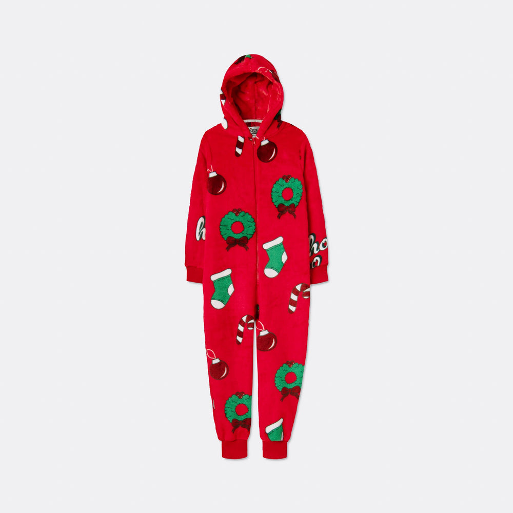 Kids' Red Hohoho Onesie