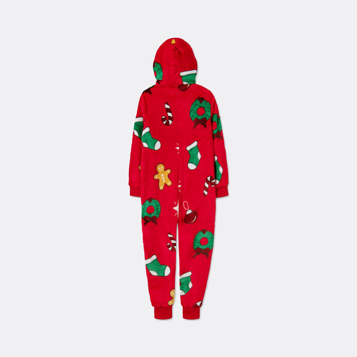 Kids' Red Hohoho Onesie