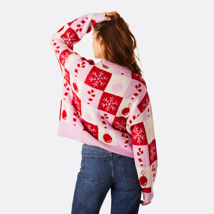 Women's Squared Oversized Christmas Sweater