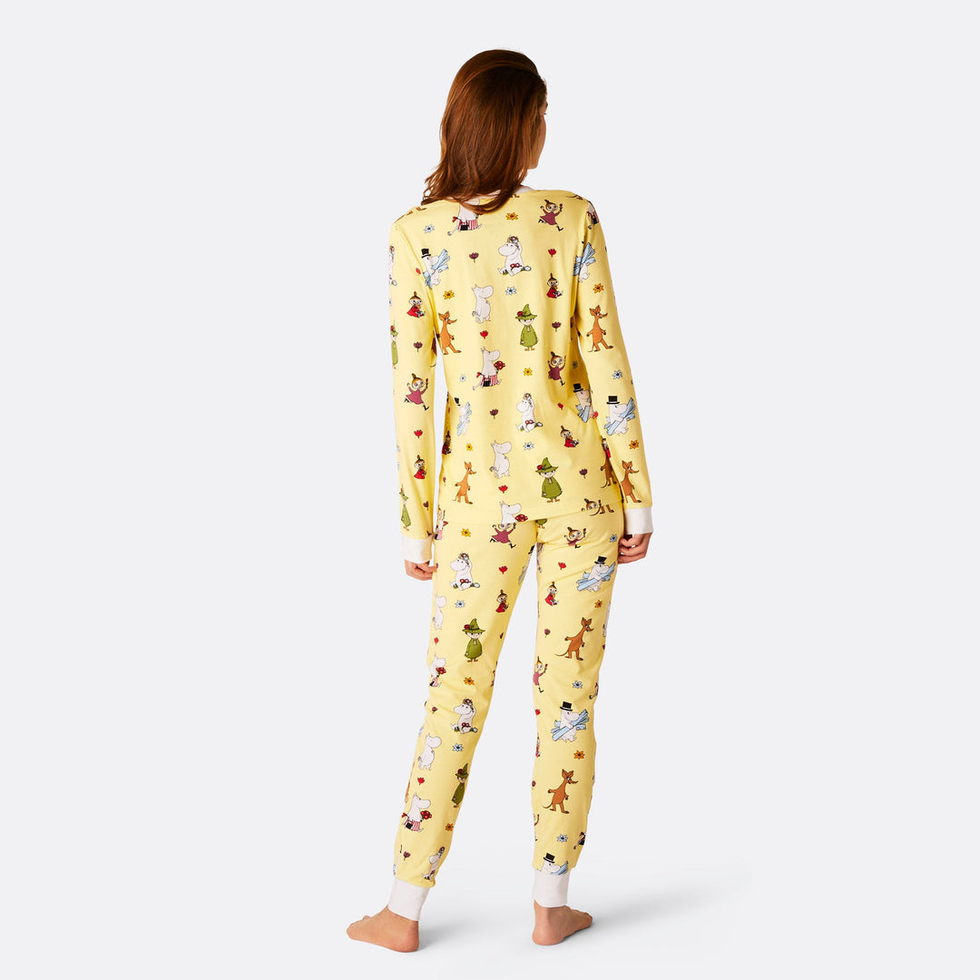 Women's Yellow Moomin Pyjamas