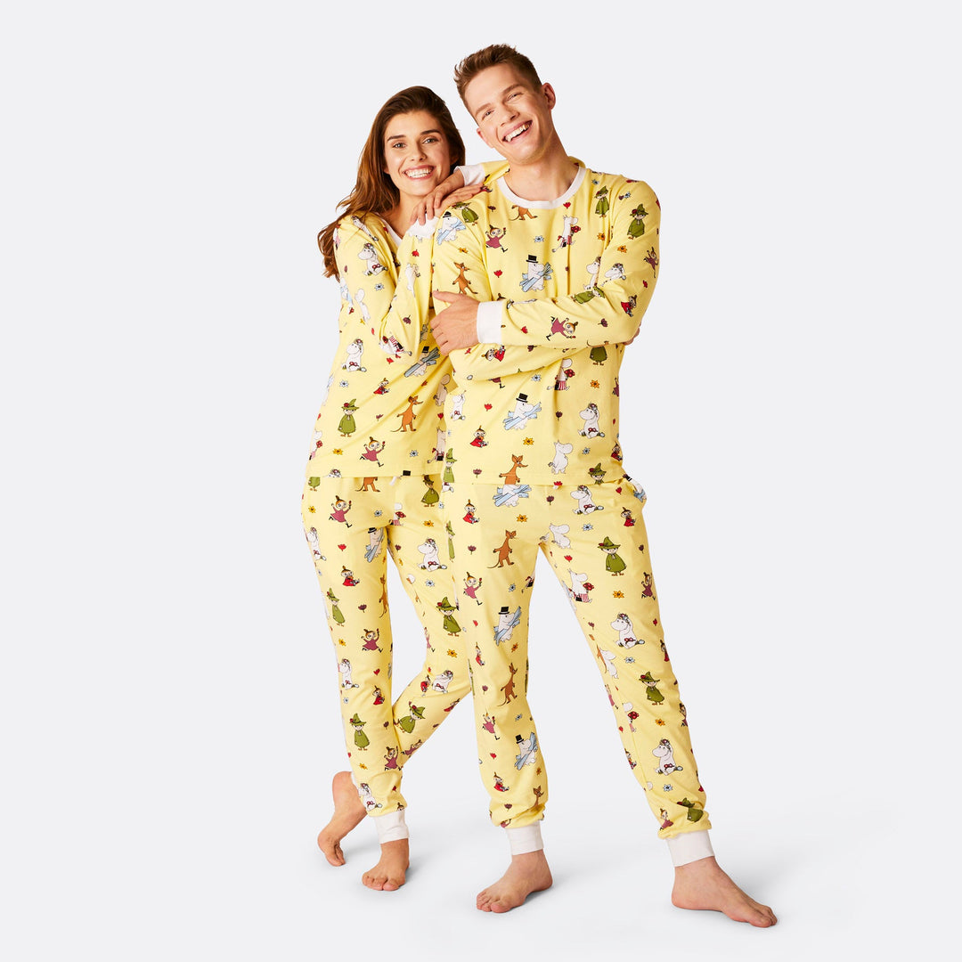 Men's Yellow Moomin Pyjamas