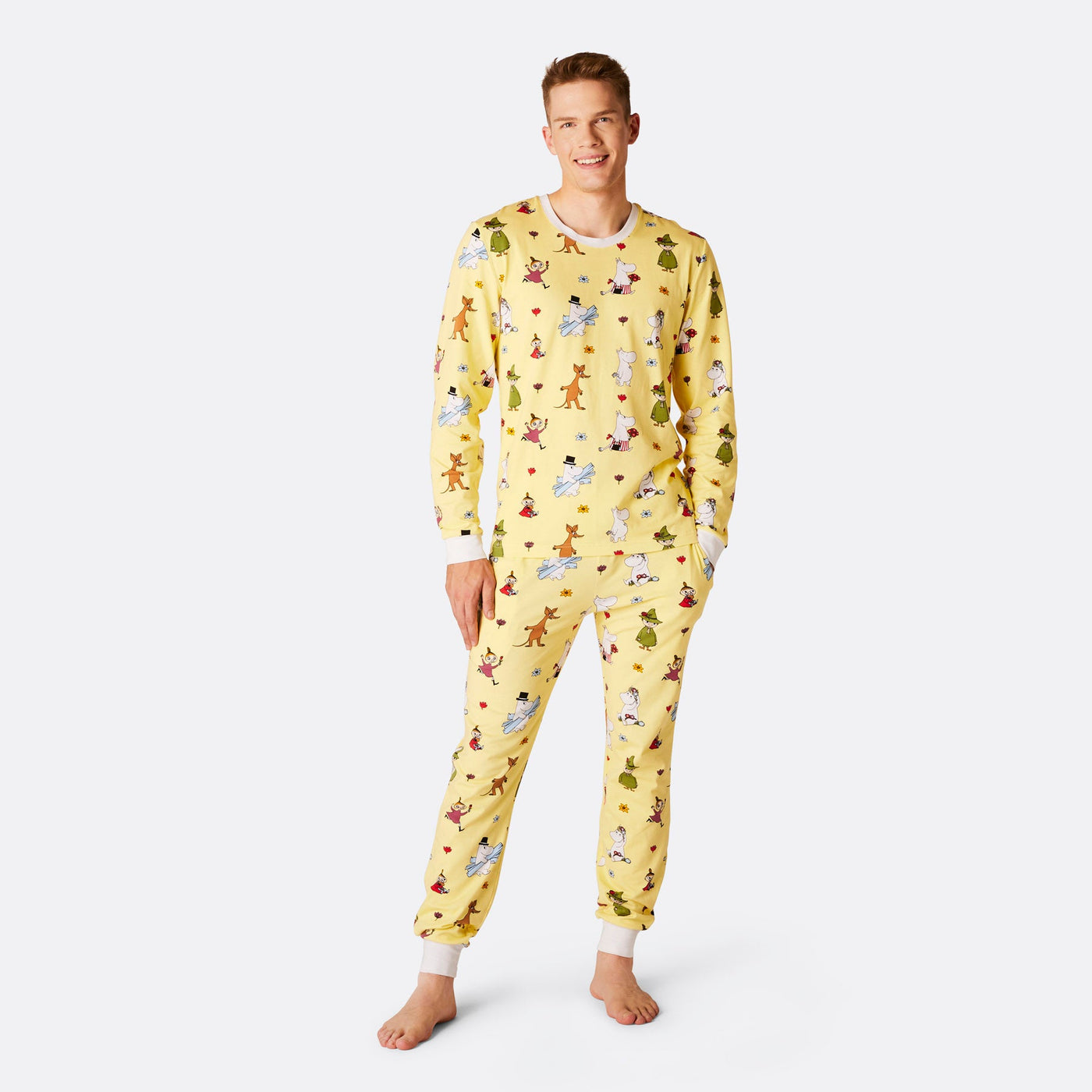 Men's Yellow Moomin Pyjamas