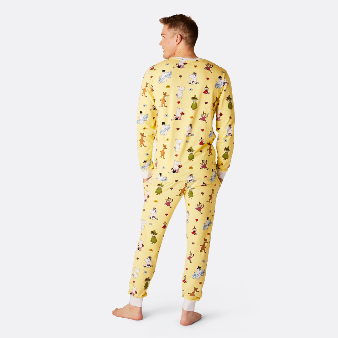 Men's Yellow Moomin Pyjamas