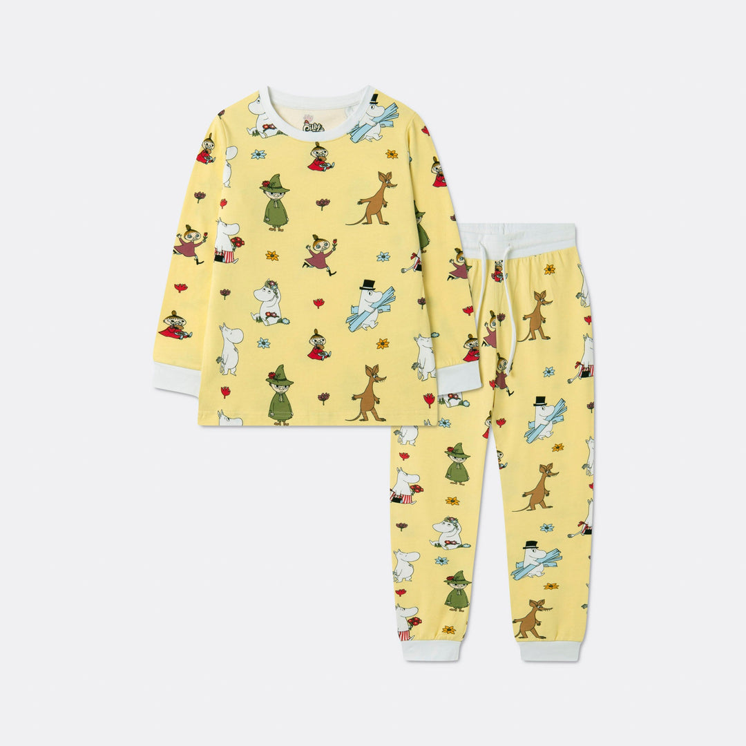 Kids' Yellow Moomin Pyjamas